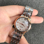 VARELLO CLASSIC PRESTIGE 27MM QUARTZ ROSE GOLD STEEL MOP DIAL