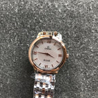 VARELLO CLASSIC PRESTIGE 27MM QUARTZ ROSE GOLD STEEL MOP DIAL