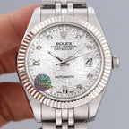 CLASSIC 41MM STEEL CASE FLUTED MOTIF DIAL WATCH