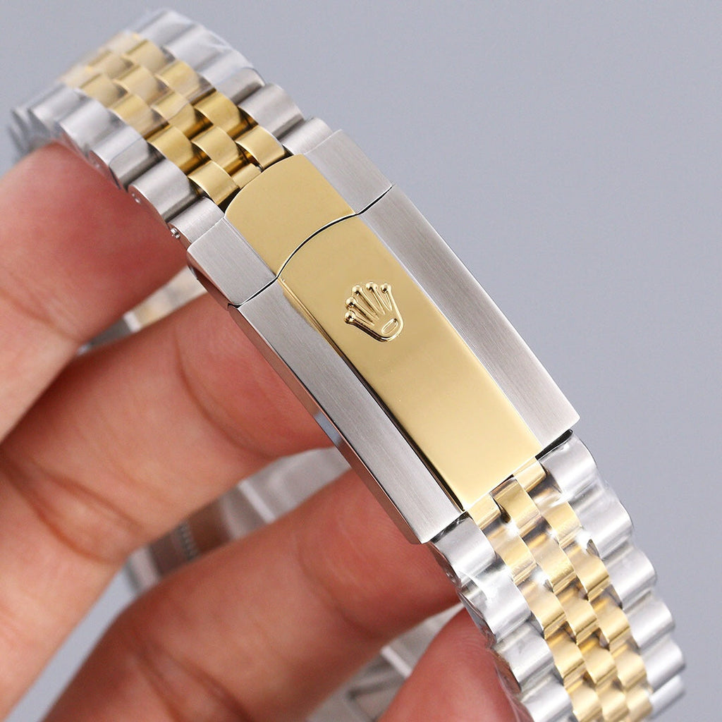 CLASSIC 41MM GOLD-TONE CASE FLUTED MOTIF DIAL WATCH