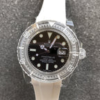 CLASSIC 40MM CUSTOM SAPPHIRE BLACK DIAL DIVE WATCH