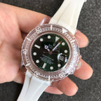 CLASSIC 40MM CUSTOM GREEN DIAL DIVE WATCH
