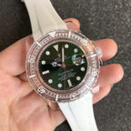 CLASSIC 40MM CUSTOM GREEN DIAL DIVE WATCH