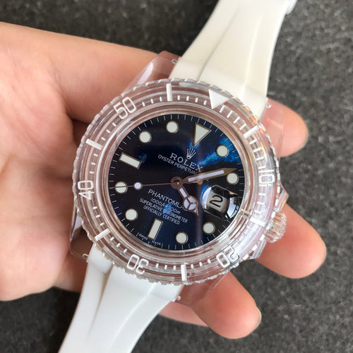 CLASSIC 40MM CUSTOM BLUE DIAL DIVE WATCH