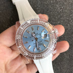 CLASSIC 40MM CUSTOM CLOUD BLUE DIAL DIVE WATCH