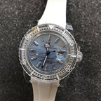CLASSIC 40MM CUSTOM CLOUD BLUE DIAL DIVE WATCH