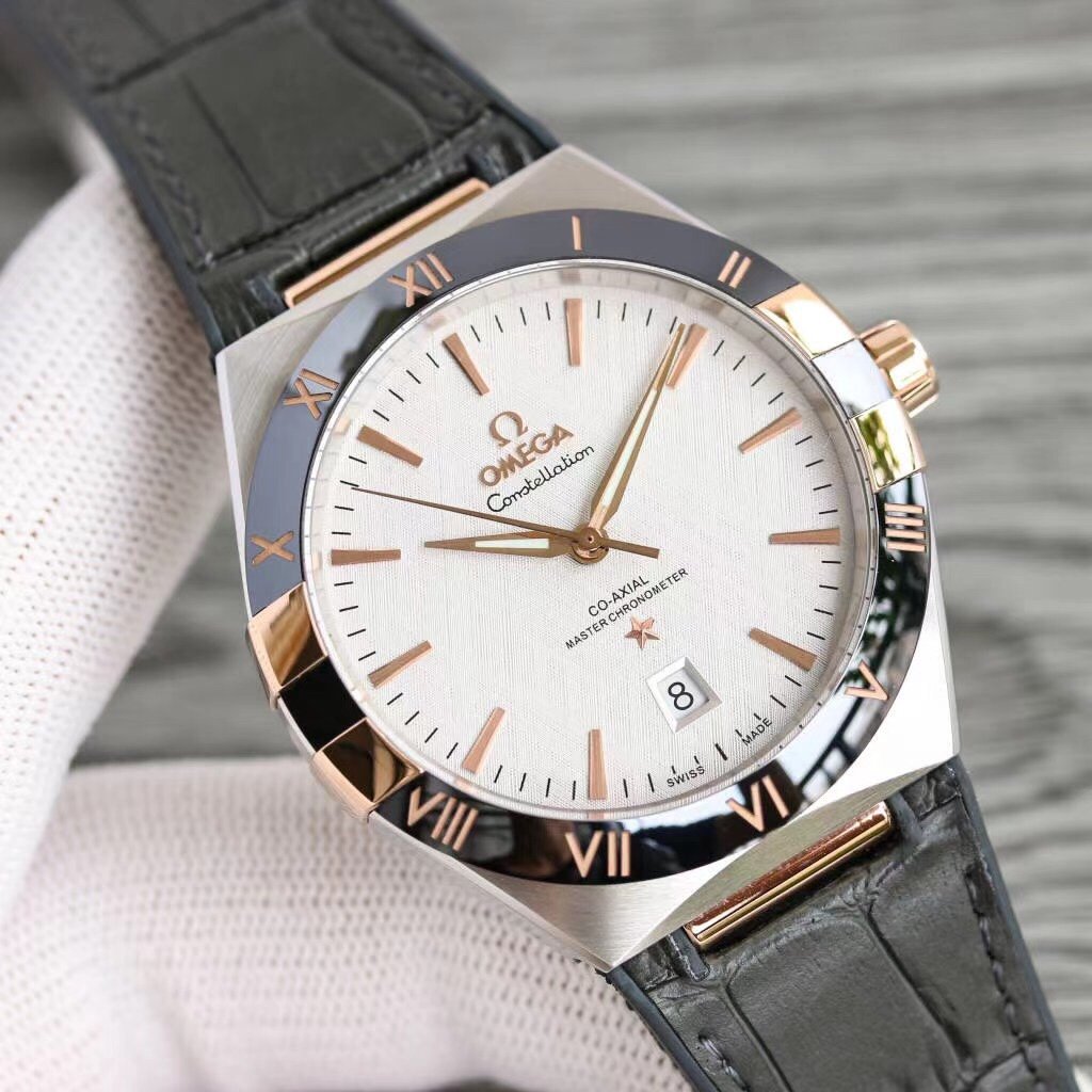 VARELLO CLASSIC 41MM GOLD CASE BLACK LEATHER