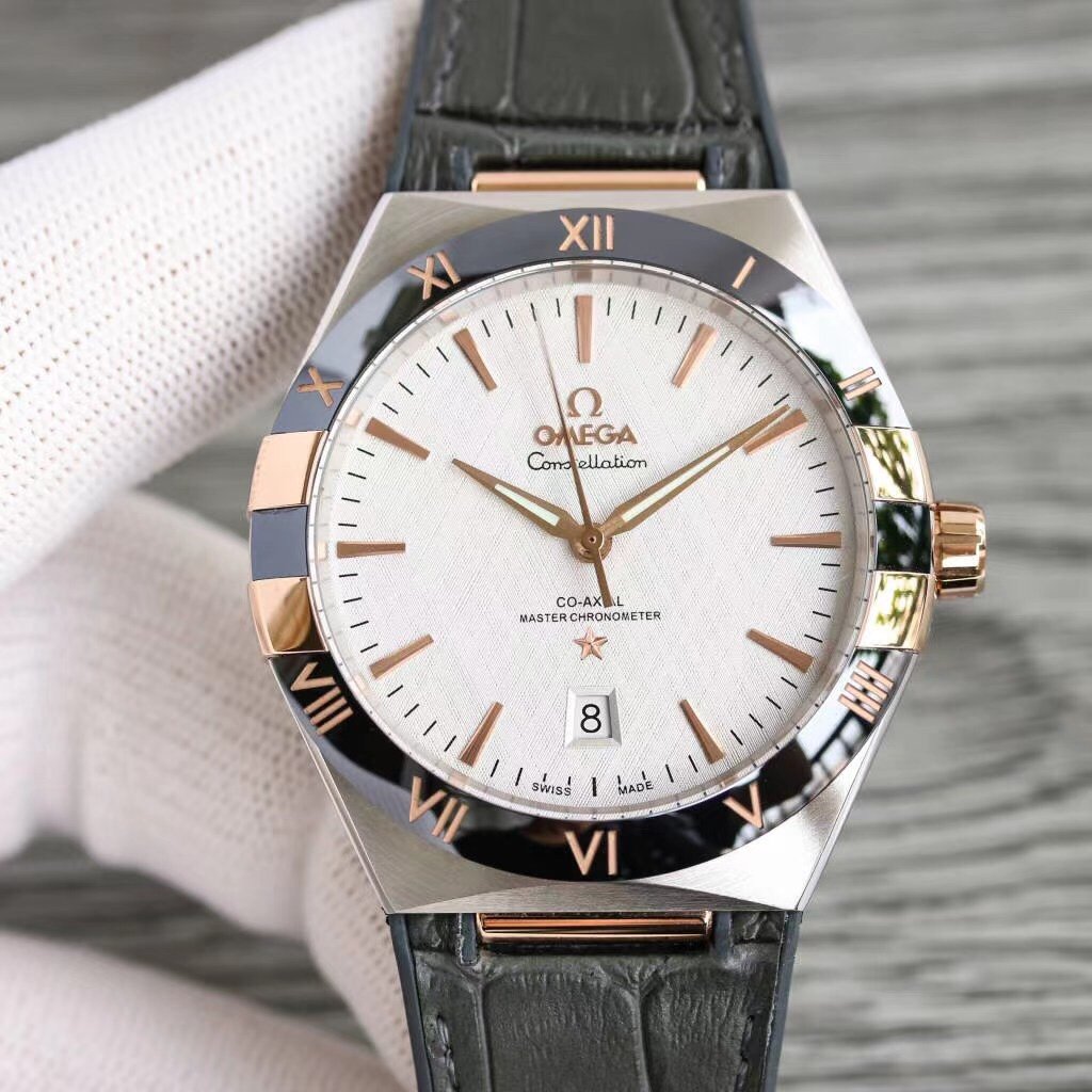 VARELLO CLASSIC 41MM GOLD CASE BLACK LEATHER