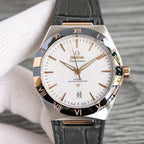 VARELLO CLASSIC 41MM GOLD CASE BLACK LEATHER
