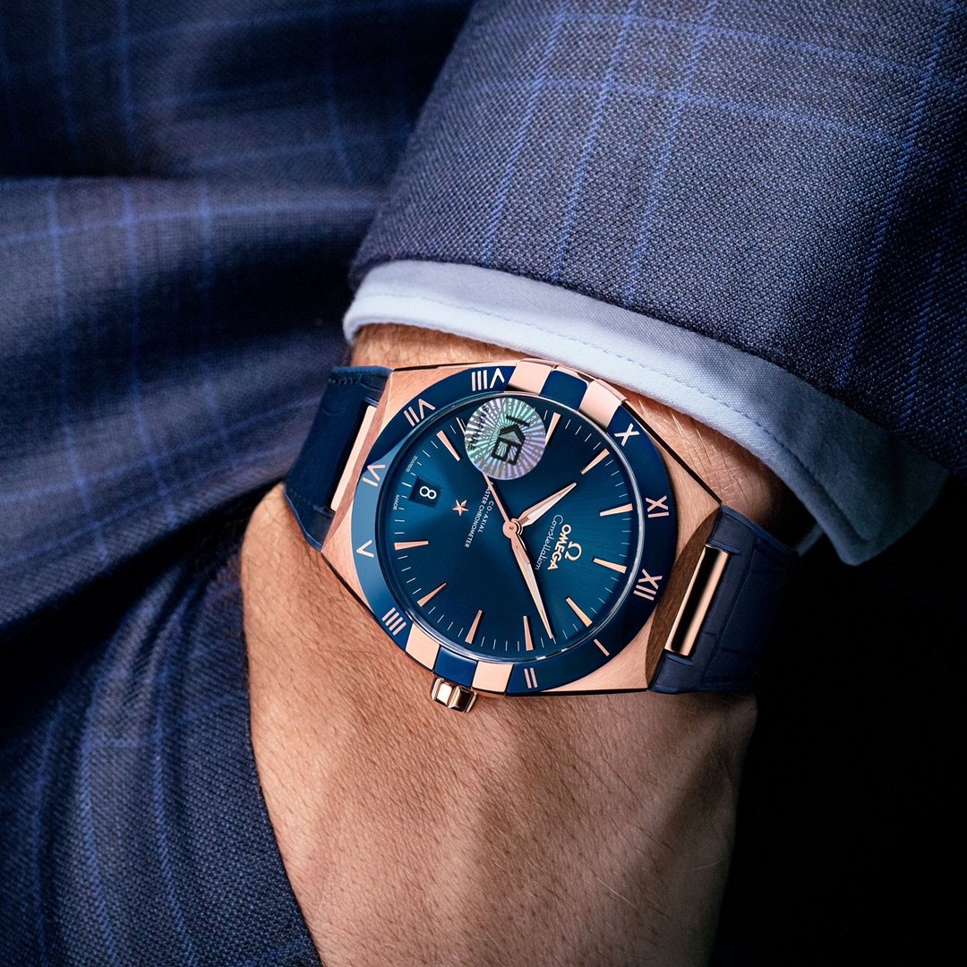 VARELLO CLASSIC 41MM BLUE DIAL LEATHER
