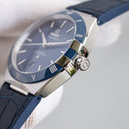 VARELLO CLASSIC 41MM BLUE DIAL LEATHER