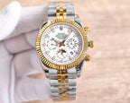 CLASSIC 41MM GOLD-TONE CASE CHRONOGRAPH WATCH