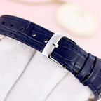 VARELLO CLASSIC PRESTIGE 28MM QUARTZ BLUE DIAL DIAMOND NUMERALS