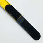 CLASSIC 40MM CUSTOM CARBON FIBER CREAM DIAL YELLOW TEXTILE STRAP WATCH