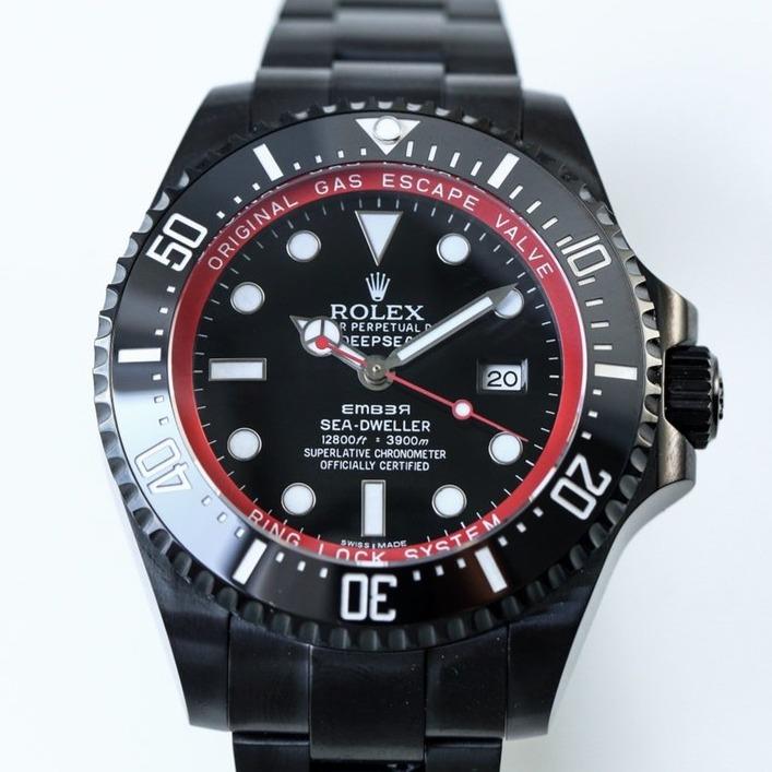 CLASSIC 44MM CUSTOM ALL-BLACK DIVE WATCH