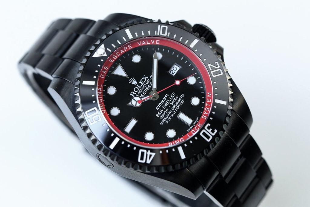 CLASSIC 44MM CUSTOM ALL-BLACK DIVE WATCH