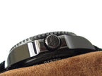 CLASSIC 44MM CUSTOM ALL-BLACK TEXTILE STRAP DIVE WATCH