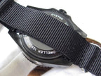 CLASSIC 44MM CUSTOM ALL-BLACK TEXTILE STRAP DIVE WATCH