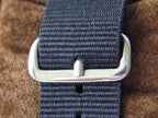 CLASSIC 44MM CUSTOM ALL-BLACK TEXTILE STRAP DIVE WATCH