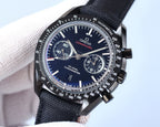 VARELLO CLASSIC SPORT BLACK CASE TEXTILE STRAP WATCH