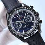 VARELLO CLASSIC SPORT BLACK CASE TEXTILE STRAP WATCH