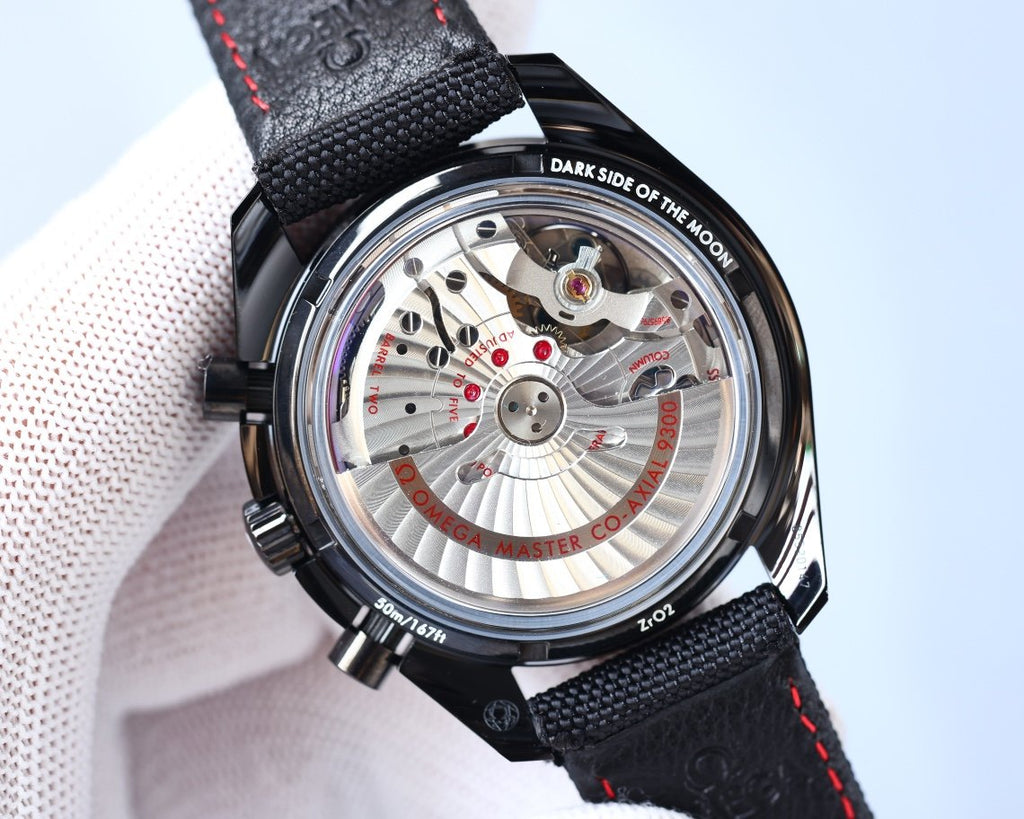 VARELLO CLASSIC SPORT BLACK CASE TEXTILE STRAP WATCH