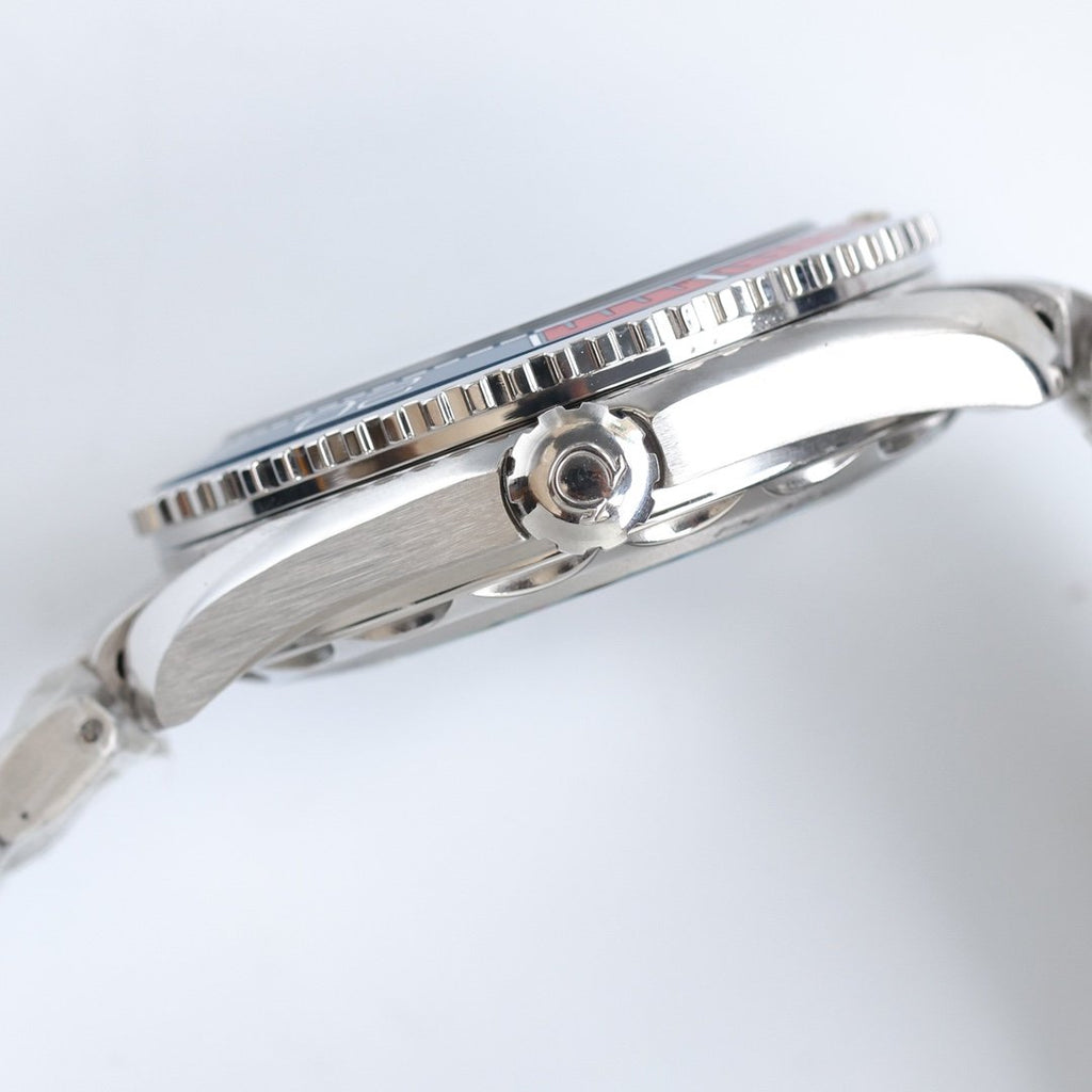 VARELLO CLASSIC OCEAN 600M CERAMIC BLUE DIAL STEEL BRACELET