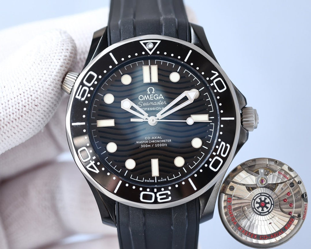 VARELLO CLASSIC PROFESSIONAL 300M DIVER BLACK CASE LIMITED EDITION