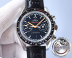 VARELLO CLASSIC RACING 44 CERAMIC BLACK DIAL LEATHER