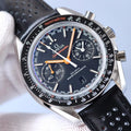 VARELLO CLASSIC RACING 44 CERAMIC BLACK DIAL LEATHER