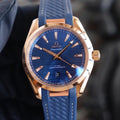 VARELLO GOLD CASE BLUE DIAL