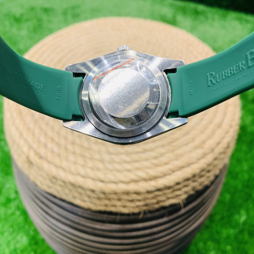 CLASSIC 41MM RUBBER STRAP WATCH