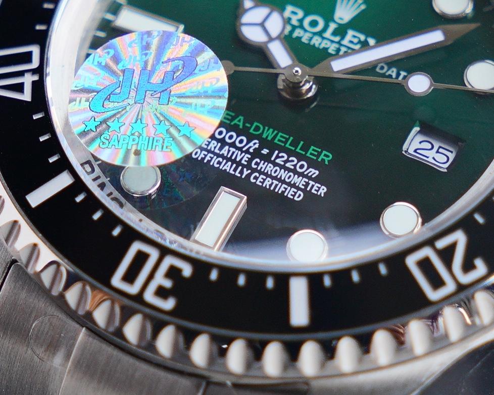 CLASSIC CUSTOM DEEP GREEN DIAL DIVE WATCH