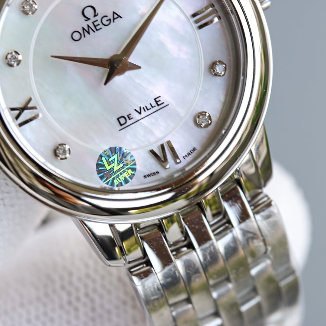 VARELLO CLASSIC PRESTIGE 27MM QUARTZ STEEL CASE MOP DIAL
