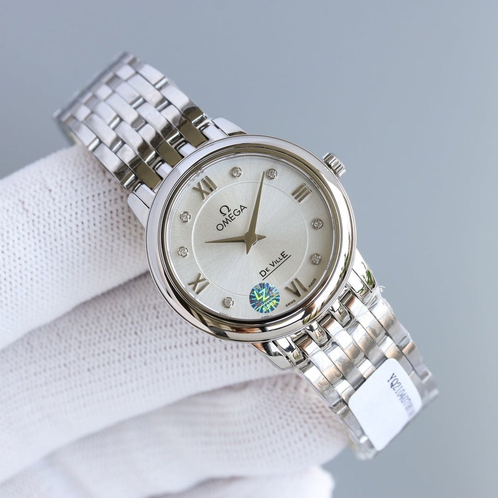 VARELLO CLASSIC PRESTIGE 27MM QUARTZ STEEL CASE MOP DIAL