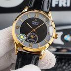 VARELLO CLASSIC CHRONOMETER 40MM MOONPHASE GREY BLACK DIAL