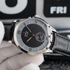VARELLO CLASSIC CHRONOMETER 40MM MOONPHASE GREY BLACK DIAL