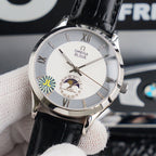 VARELLO CLASSIC CHRONOMETER 40MM MOONPHASE WHITE GREY DIAL
