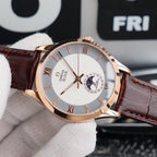 VARELLO CLASSIC CHRONOMETER 40MM MOONPHASE WHITE GREY DIAL