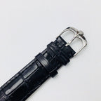CLASSIC 41MM MOONPHASE STAINLESS STEEL BLACK DIAL WATCH