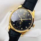 CLASSIC 41MM MOONPHASE GOLD-TONE CASE WATCH