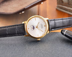 CLASSIC 41MM MOONPHASE GOLD-TONE CASE WATCH