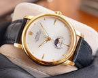 CLASSIC 41MM MOONPHASE GOLD-TONE CASE WATCH