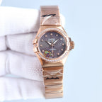 VARELLO CLASSIC 27MM ROSE GOLD DIAMOND BEZEL