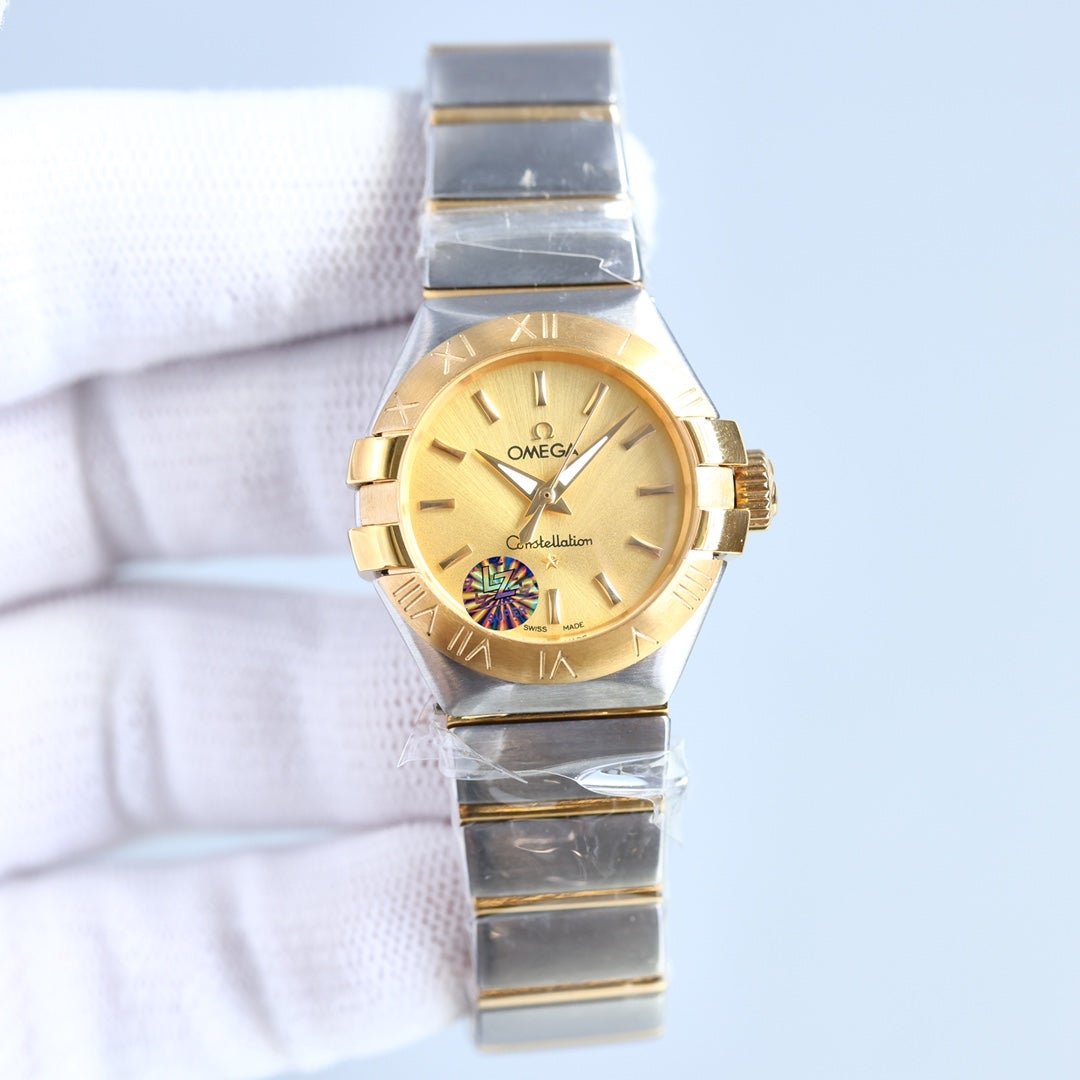 VARELLO CLASSIC 27MM ROSE GOLD DIAMOND BEZEL