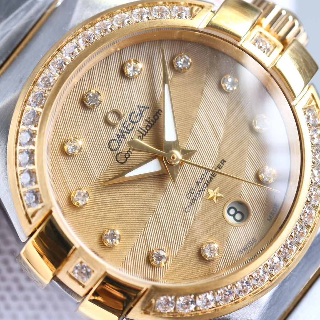 VARELLO CLASSIC 27MM ROSE GOLD DIAMOND BEZEL