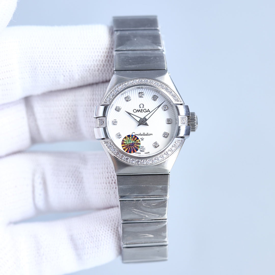 VARELLO CLASSIC 27MM STEEL DIAMOND BEZEL