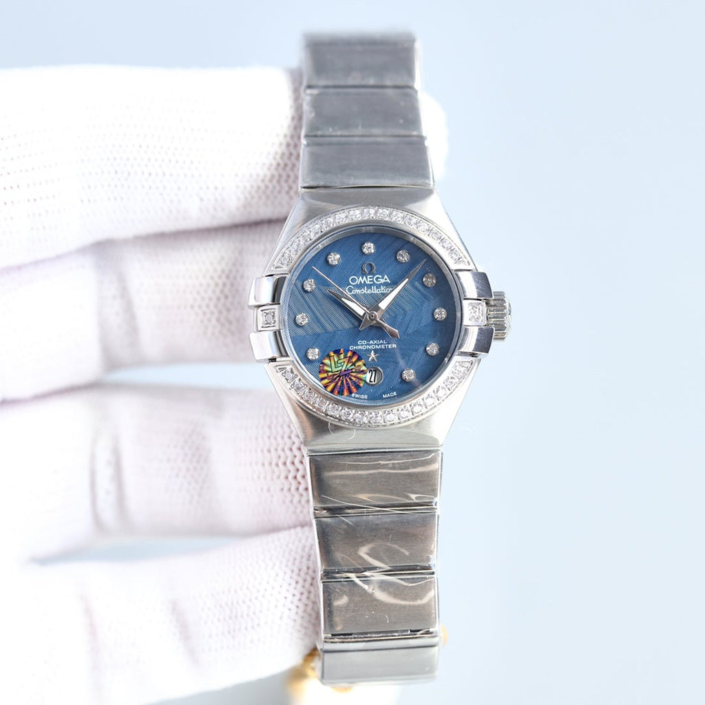 VARELLO CLASSIC 27MM STEEL DIAMOND BEZEL