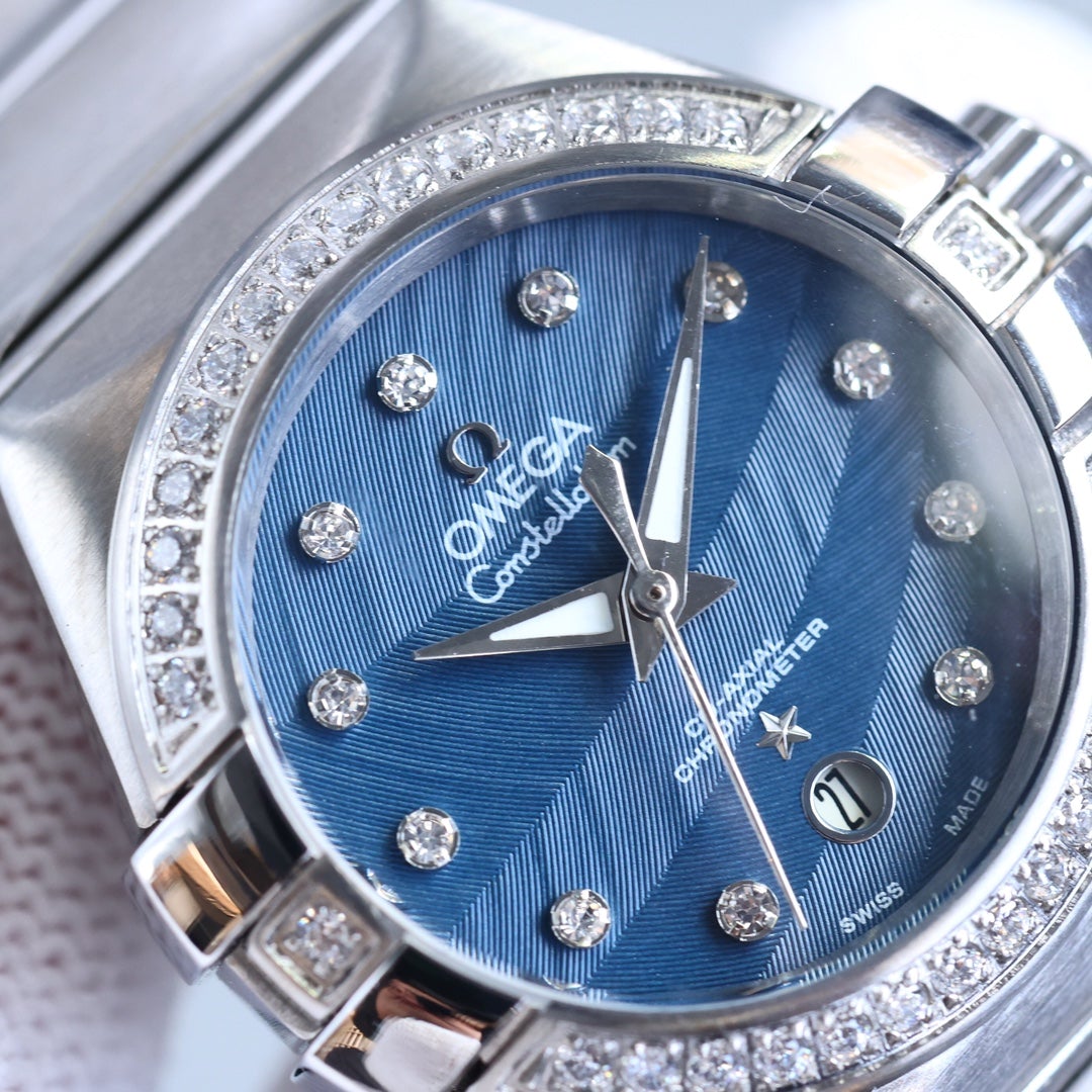 VARELLO CLASSIC 27MM STEEL DIAMOND BEZEL
