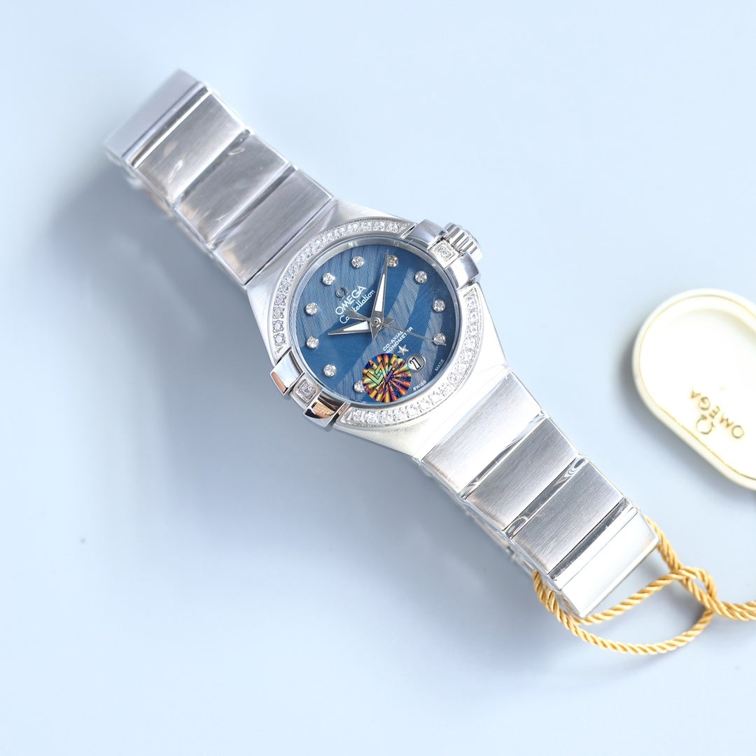 VARELLO CLASSIC 27MM STEEL DIAMOND BEZEL